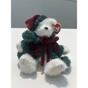 Ty Beanie Baby Attic Treasures "Klause" The Bear Holiday Christmas 2000